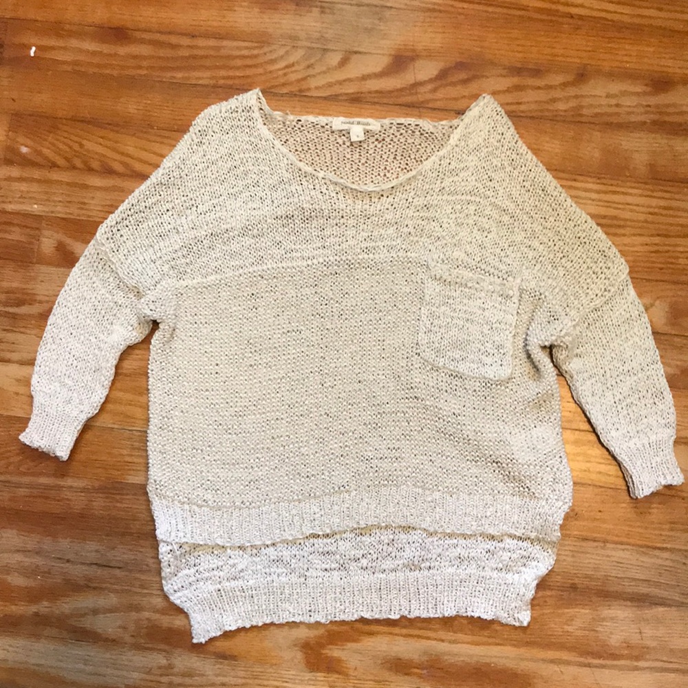 White sweater